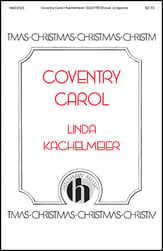 Coventry Carol SSATTB choral sheet music cover